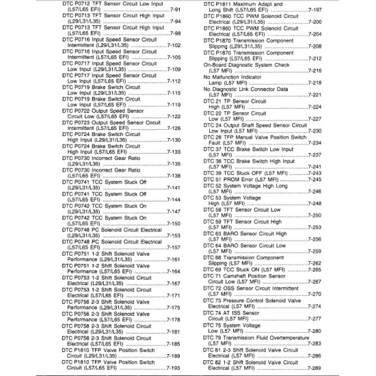 1999-2003 Workhorse Transmission Service Manual Download 1999-2003 Workhorse Transmission Service Manual Download