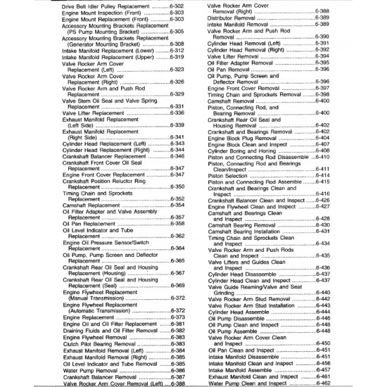 1999-2003 Workhorse Engines Service Manual Download 1999-2003 Workhorse Engines Service Manual Download