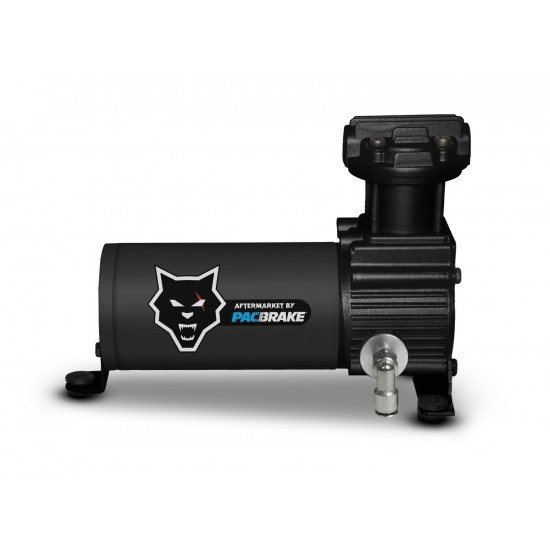 PacBrake C11775 Exhaust Brake Control Group with Air Compressor for CAT 3116E, 3126, 3126B & C7