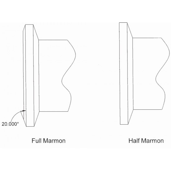 PacBrake C40109 PRXB Exhaust Brake for Cummins ISC 8.3L – 4" Half Marmon Turbo Flange