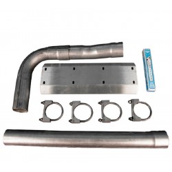 SS300TP  -  SuperSteer® SS300TP Tail Pipe Relocation Kit for Chevy P30 w/ Single Exhaust