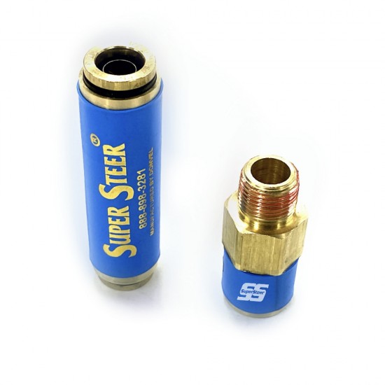 SuperSteer® Motion Control Units with Threaded End for 1/2" Air Line – Over 30K GVWR (Part Number SSE6075T/N)
