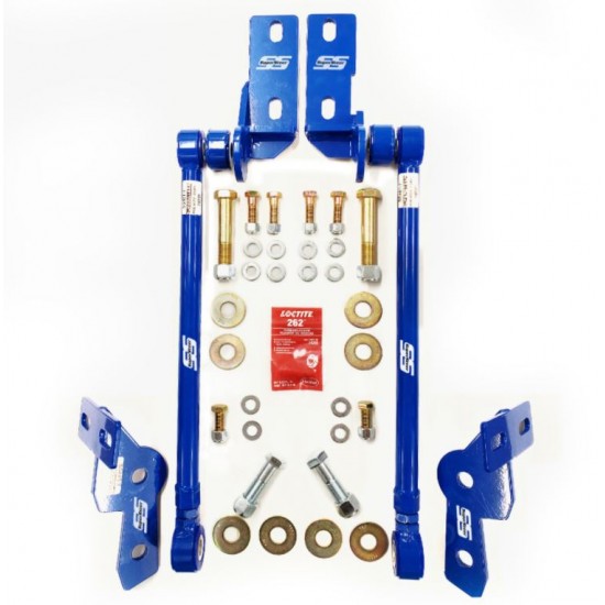 SuperSteer® Front Radius Rods for 2021-Current Ford F53 V8 Class A Motorhome (Part Number SS404RR)