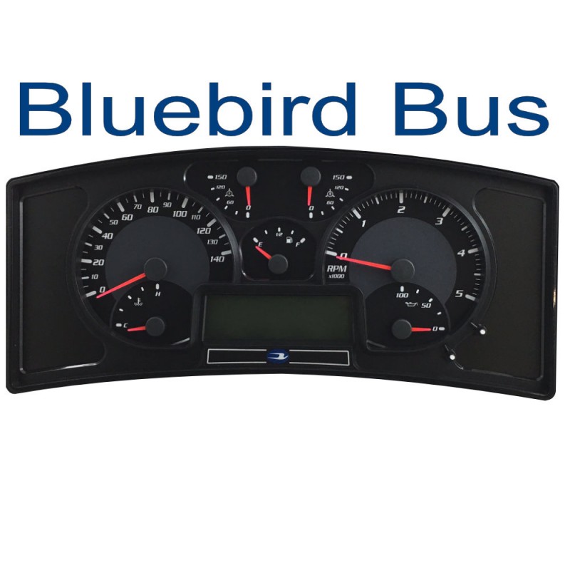 Bluebird Actia Instrument Full Cluster Repair