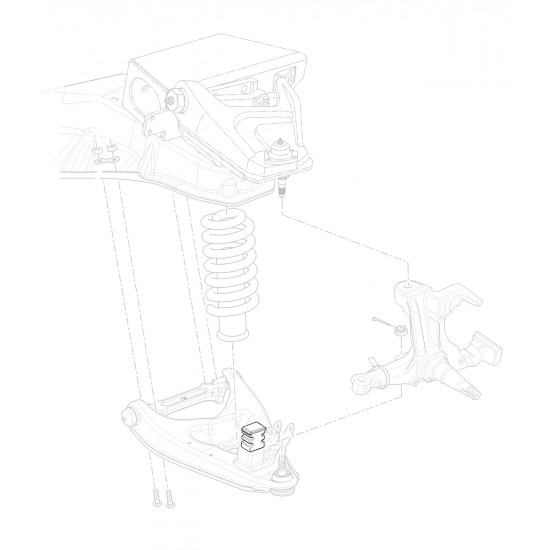 UT18118 - P32 Lower Control Arm Bumper UT18118 - P32 Lower Control Arm Bumper