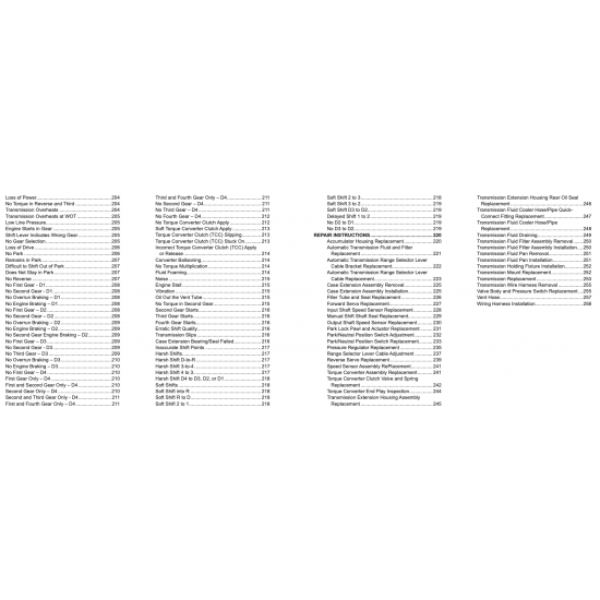 2010-2011 Workhorse W-Series Allison Transmission Service Manual Download 2010-2011 Workhorse W-Series Allison Transmission Service Manual Download